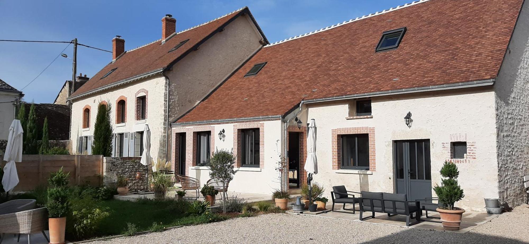 Le Clos Mace - Maison D'Hotes Proche Blois Chambord Saint-Denis-sur-Loire ภายนอก รูปภาพ